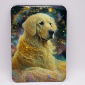 Golden Retriever Refrigerator magnet
